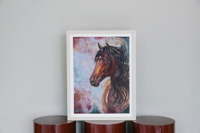 Bella The Beautiful Mare Print